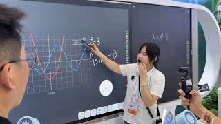 AI Smart Blackboard Brings Handwritten Math and Drawings to Life in Real Time
