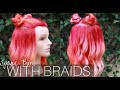 Space Buns with Braids | Festival Hairstyle Ideas