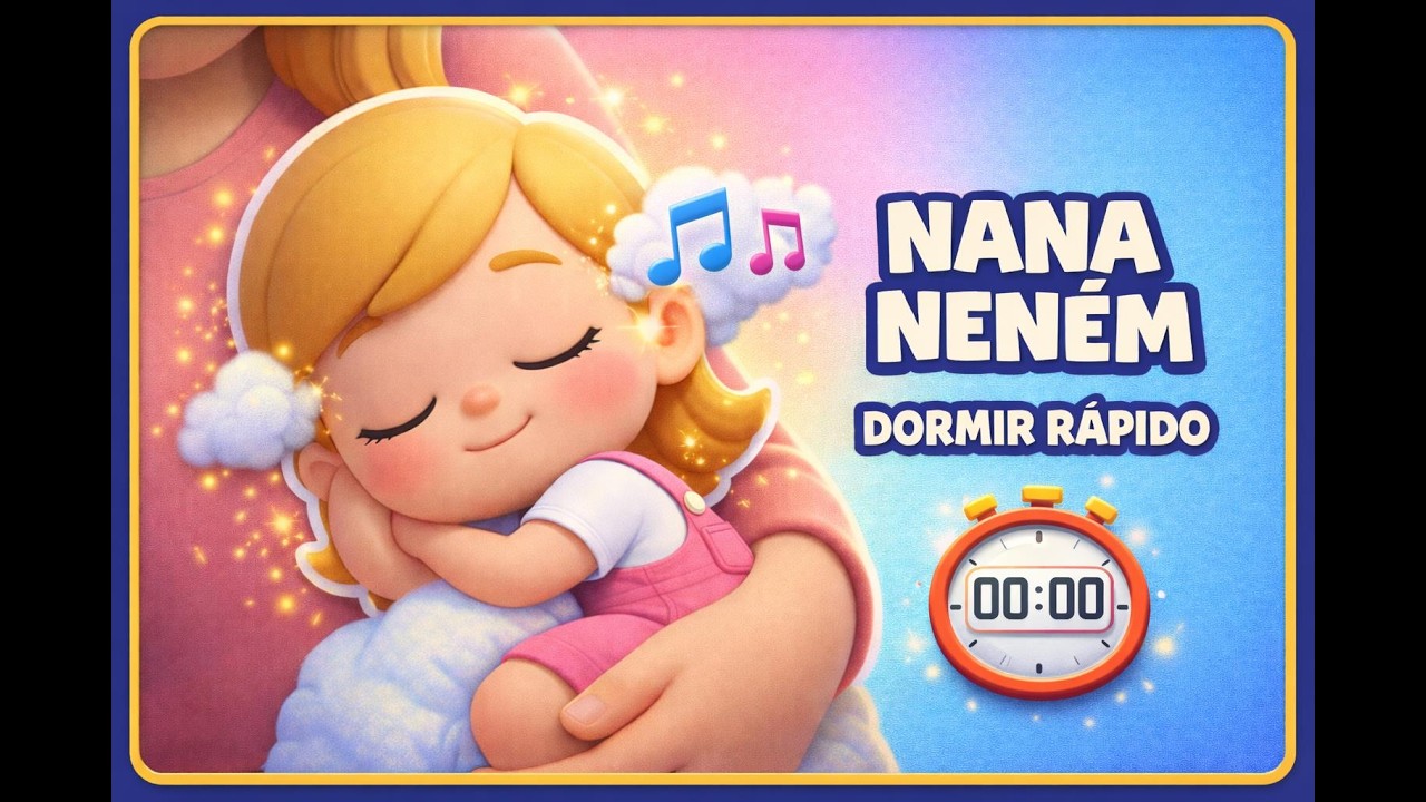 NANA NENÉM - Música Infantil - OFICIAL - Dormir em 10 Minutos 😴💤🥱