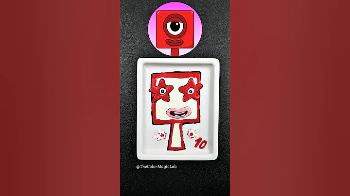 Sprunki  OC Color Mixing 👋 Ten - 10 | Numberblocks 🔟 #sprunki #numberblocks #colormixing