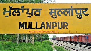 A View Of Mullanpur Railway Station.!!