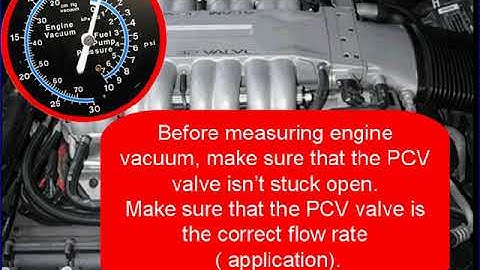 09 GM Diagnostics: Manifold Vacuum Test
