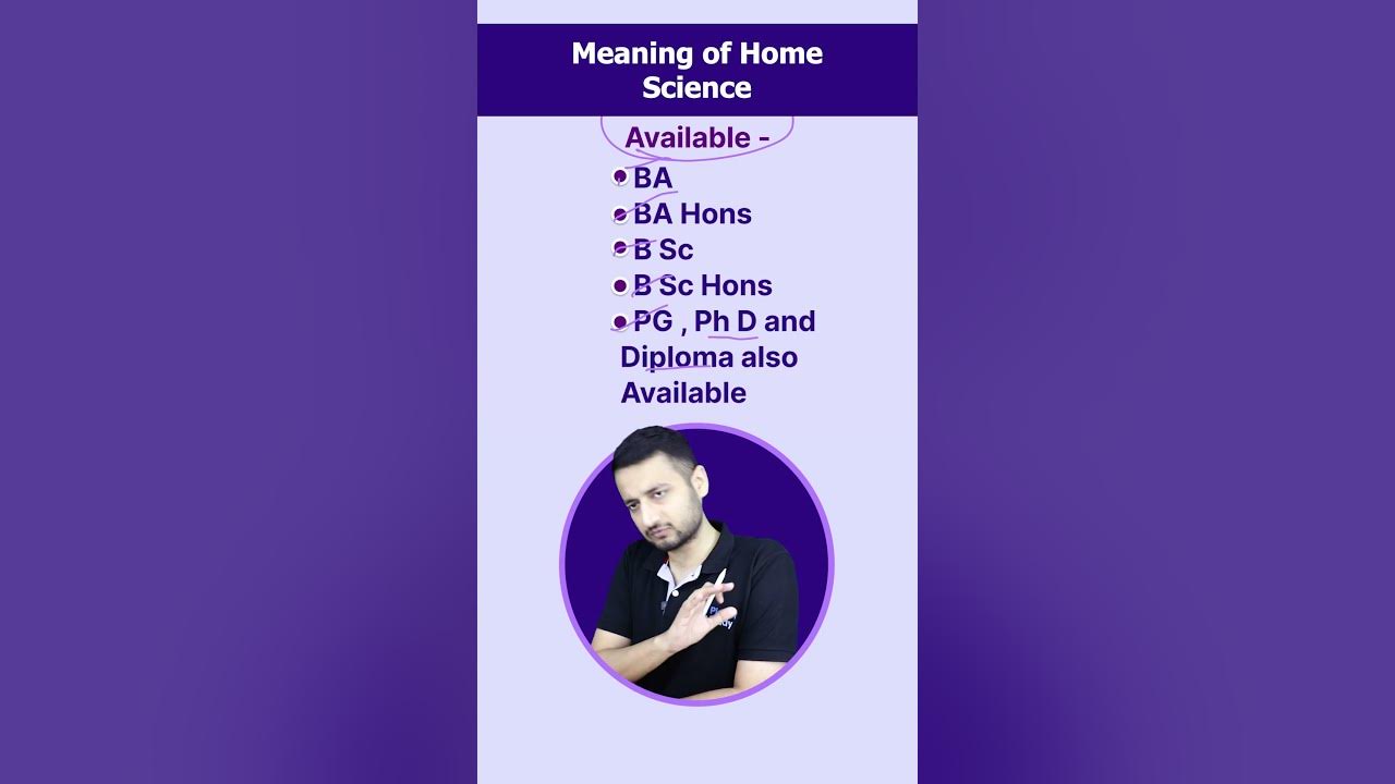 meaning-of-home-science-in-1-minute-shorts-youtube