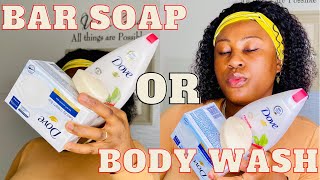 Dove Body Wash vs Dove Bar Soap Which One is the Best