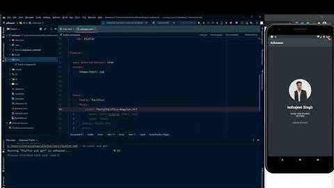 10. Custom Fonts | Flutter in Hindi