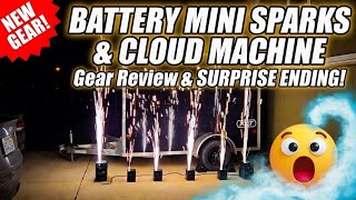 Battery Mini Sparks & Cloud Machine – Review + Testing for 50th Birthday Party! (Surprise Ending)