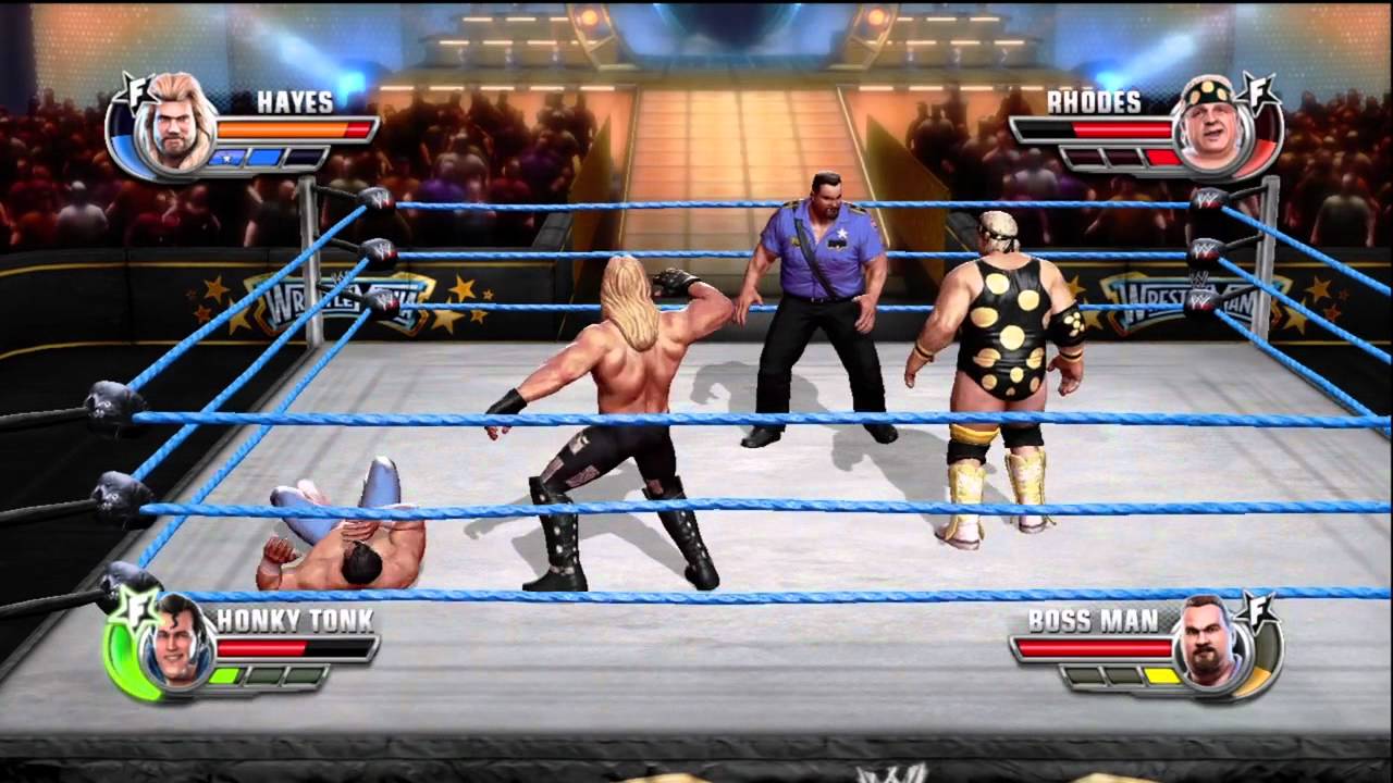 WWE All-Stars 4-Way Elimination: Michael Hayes vs. Honky Tonk Man vs. Big Boss Man vs. Dusty Rhodes