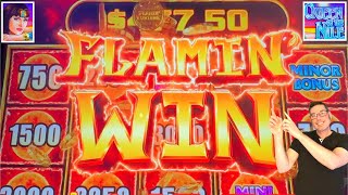BONUS after BONUS means BIG WINS!!!!! Queen of the Nile Flamin Fortune 👸🔥💰