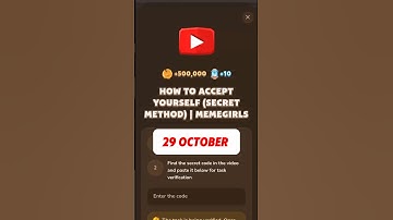 HOW TO ACCEPT YOURSELF (SECRET METHOD) | MEMEGIRLS #memefi #airdrop
