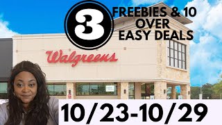 Walgreen's Deals 10/23-10/29 Three Freebies & 10 Easy Deals