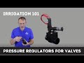 Pressure Regulators for Solenoid Valves (how to use)