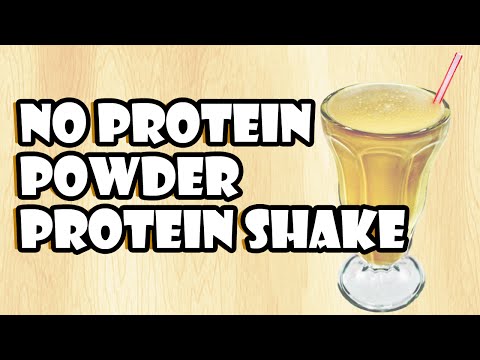 how-to-make-protein-shake-without-protein-powder