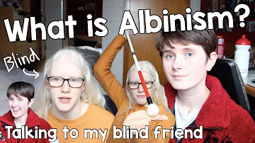 Can people with albinism have good eyesight?