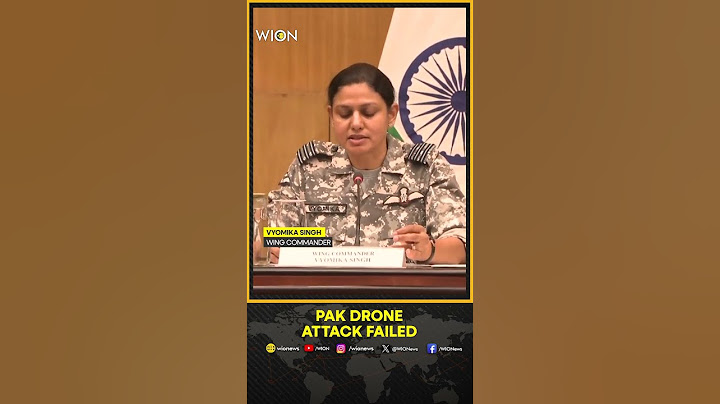 Wing Commander: Pakistan's Drone Attacks on 15+ Indian Cities Thwarted by Air Defence | WION Shorts