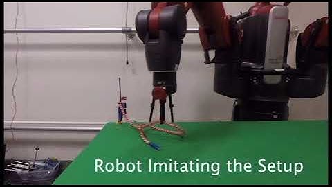 Knot-tying Task (ICLR 2018: Zero-Shot Visual Imitation)