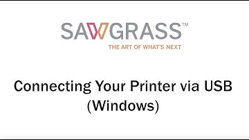 HOW TO: Connect Your Printer via USB (Windows)
