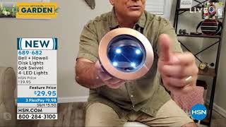 Bell   Howell 6pack Swivel 4LED Disk Lights