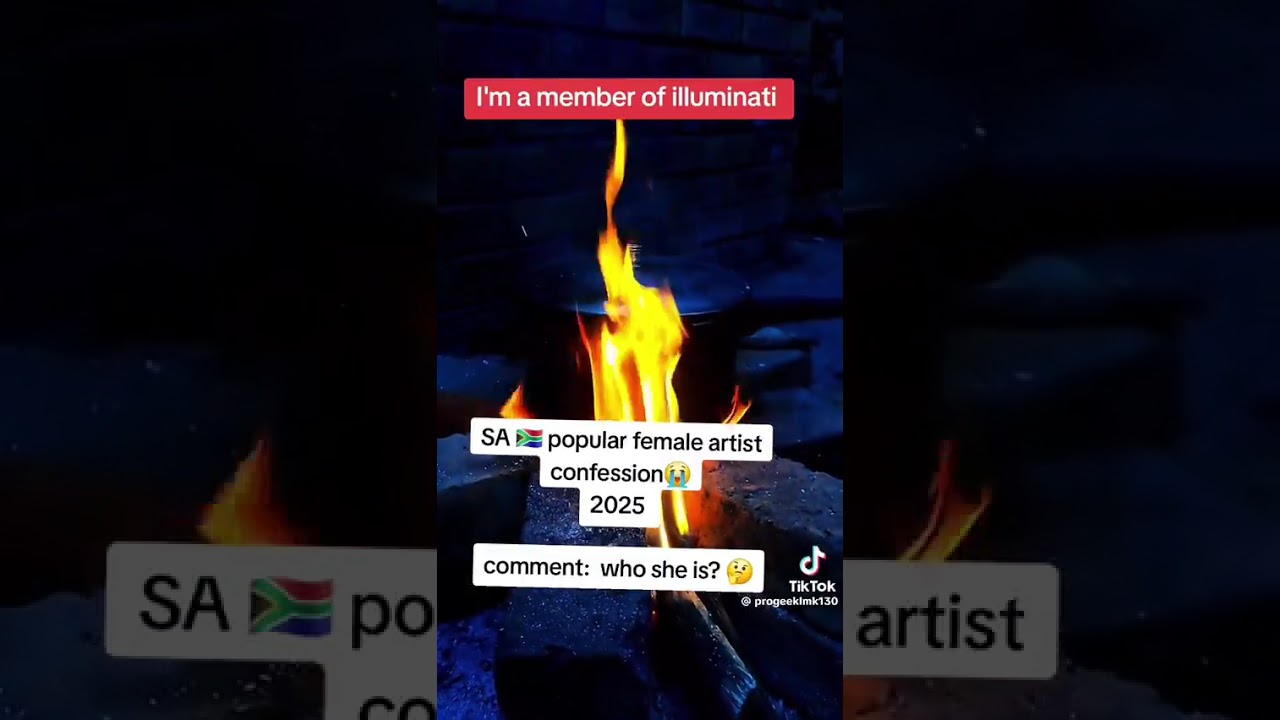 She joined Illuminati 😨 