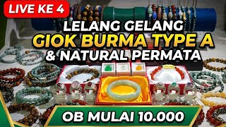   Lelang Gelang Giok Burma Type A Bersama Sulton Gemologi