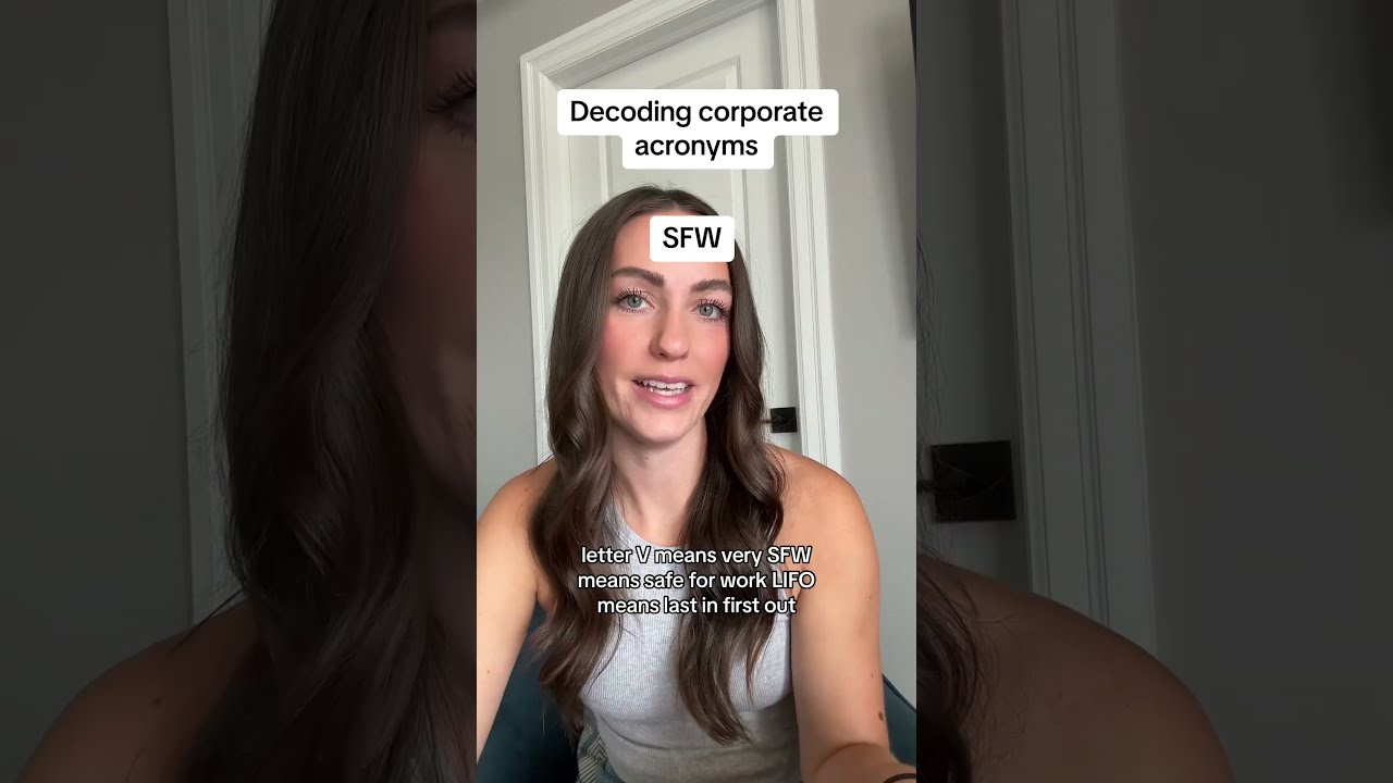 Decoding Corporate Acronyms Shorts YouTube Decoding Corporate Acronyms Shorts YouTube