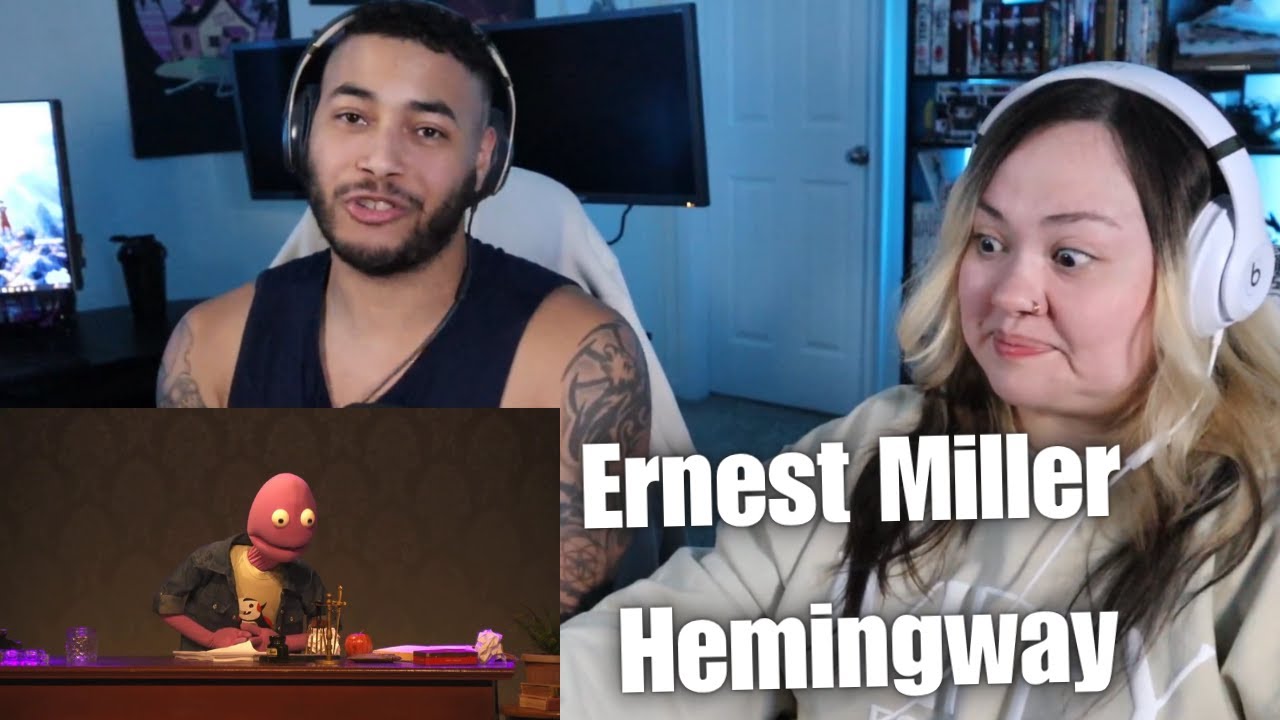 OtakuCouple Reacts to The Life & Times of Ernest Hemingway told by Randy Feltface