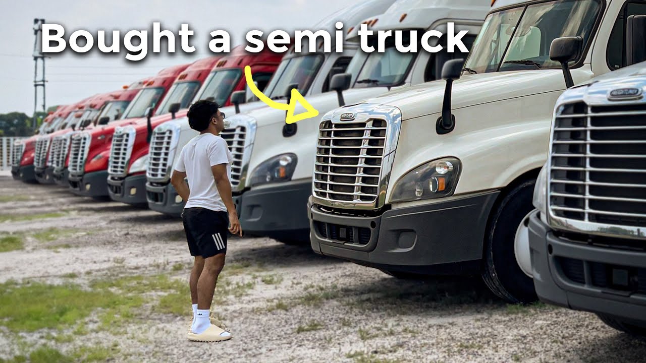 I bought my first Semi Truck at 20 years old