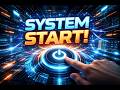 SYSTEM START 🔥 | Futuristic Technology Startup Animation | High-Tech System Boot Experience