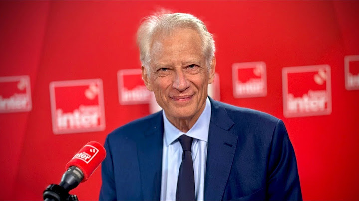Déclarations de Donald Trump sur Gaza : "une provocation" et "une faute" pour Dominique de Villepin