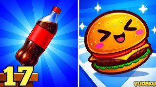 🍼🍔🔥 Bottle Jump 3D x Food Run – Flip the Bottle While Racing Through a Crazy Food Adventure! 😱💥 screenshot 4