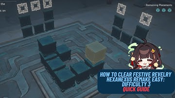 How to Clear Festive Revelry | Hexanexus Remake Easy- Difficulty 3 - Quick Guide | Honkai Star Rail