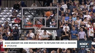 Details Zags Graham Ike and Braden Huff to return for 2025-2026 season Update