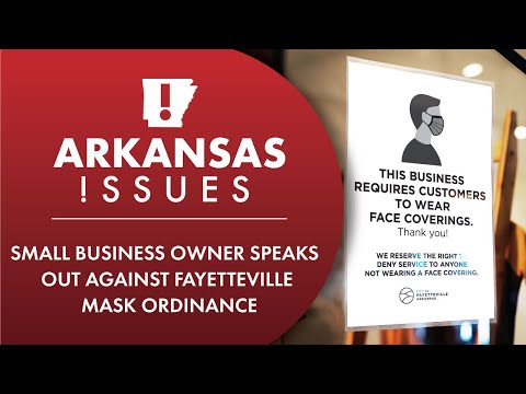 Small Business Owner Speaks Out Against Fayetteville Mask Ordinance