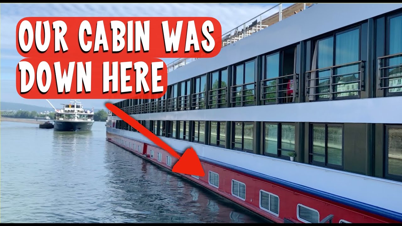 CABIN TOUR! European River Cruise Ship Nicko Rhein Symphonie "Underwater" Cabin
