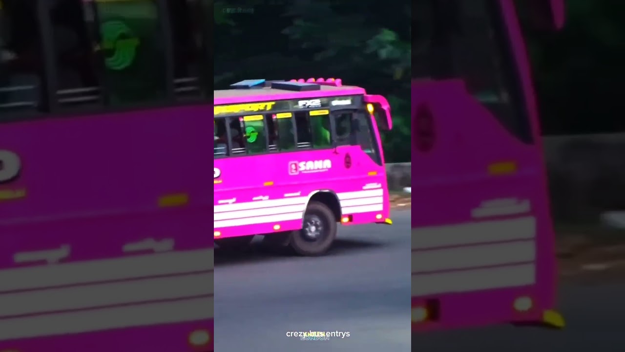 SANA private bus mass entry | Kerala private bus | mass 