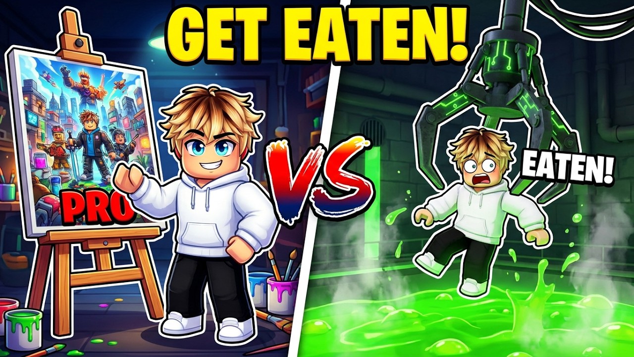 ROBLOX DRAW OR GET EATEN!