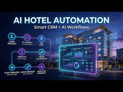 Complete Hotel Automation System Built with AI