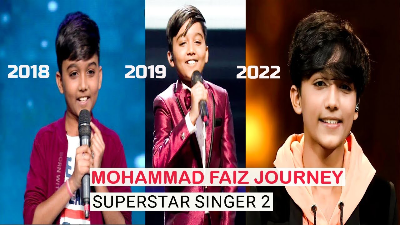 Mod Faiz Singer Mohd Faiz Journey From SaReGaMaPa Lil Champs To Superstar Singer Season ...