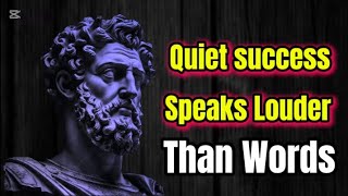 Stop Showing Off: Master the Art of Quiet Success