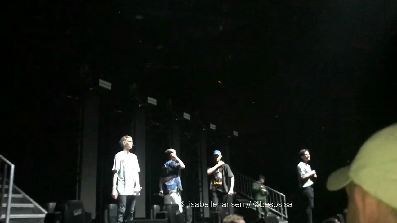 ON MY WAY - PRETTYMUCH // Seattle show (May 3rd, 2018)