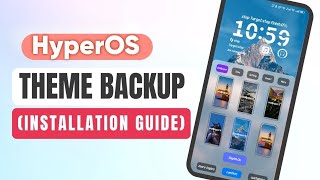 ✅ How to Restore & Apply backup file in Xiaomi HyperOS/Miui 14 | Hyperos Themes | Full Guide 💥