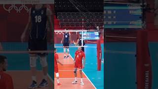 Situational spike by Bartosz Kurek #volleyball #shorts