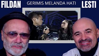 FILDAN DA4 dan LESTI  KEJORA |  Gerimis Melanda Hati | REACTION