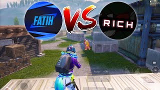 RICH VS FATIH GAMING 😱 650K SUBSCRIBERS YOUTUBER CHALLENGED ME🔥 PUBG Mobile