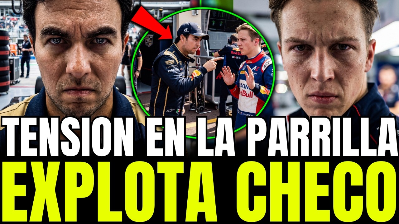 🚨CHECO PÉREZ LE CALLA LA BOCA a LIAM LAWSON TRAS el CHOQUE y AUSTRALIA DESTAPA TODA LA VERDAD🔥