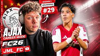 Ruzie, deadline day-chaos en een nieuwe spits | FC 26 Ajax Career Mode #29
