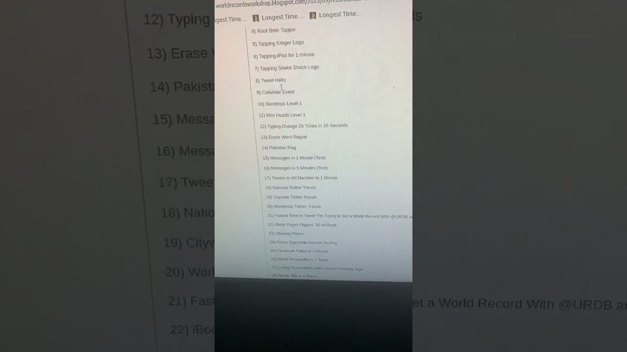 313 RecordSetter World Records, Most by a Teenager + Youngest to 300 RecordSetter World Records.