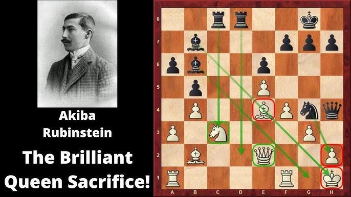 An hand drawn picture from series: The World's Great Chess Games. Anderssen  - Kieseritsky (The Immortal Game - 1851). Position after 11.