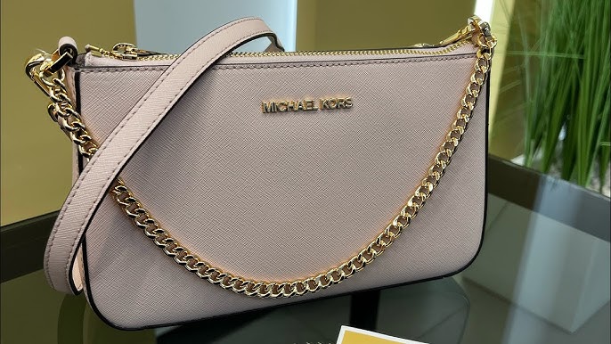 michael kors jet set medium saffiano leather crossbody bag