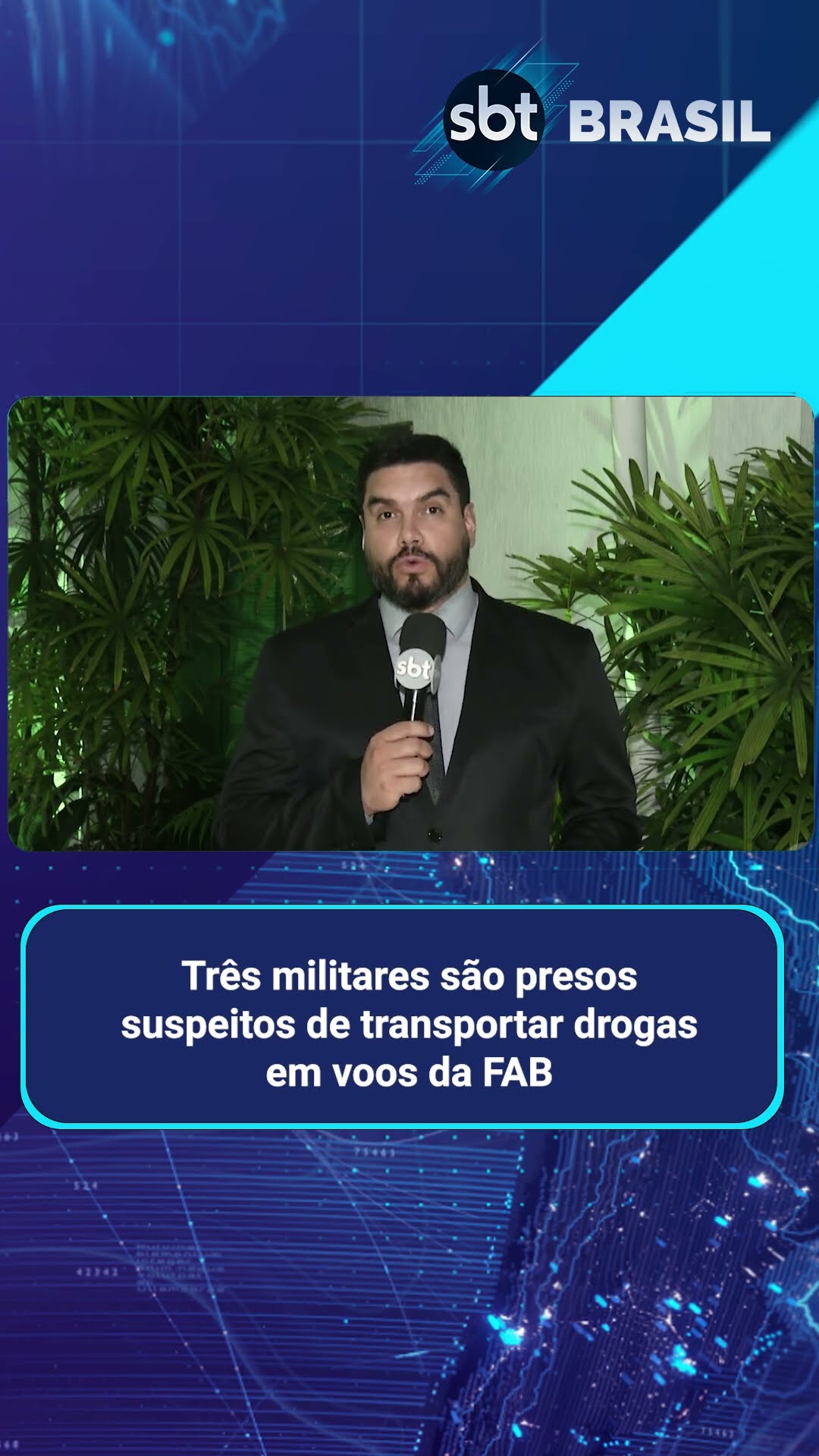 Militares são presos em operação contra o tráfico de drogas em voos da FAB | SBT Brasil (06/02/25)