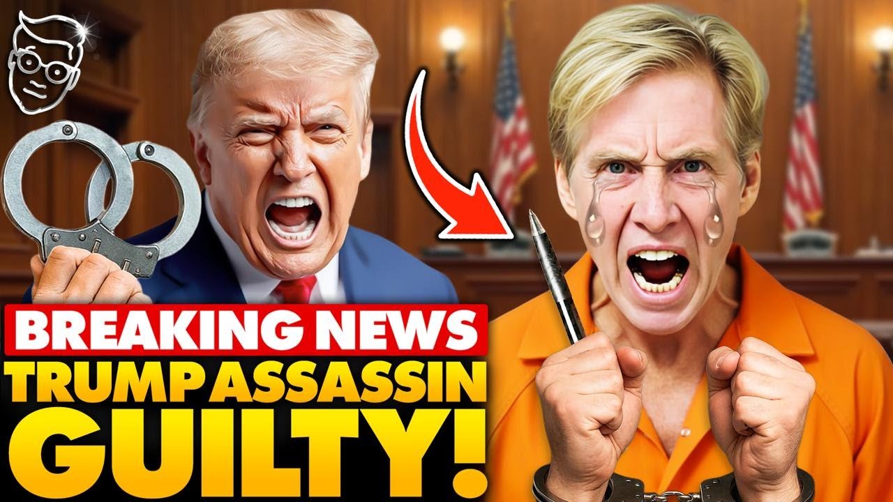 🚨Trump Assassin GUILTY On ALL Charges, Attempts to STAB Himself As Verdict Read, Courtroom in SHOCK